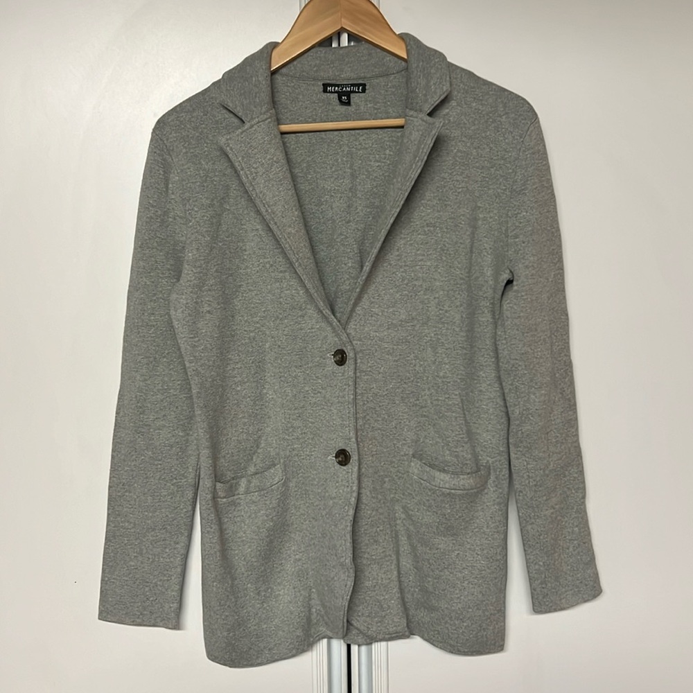 J Crew Mercantile Sweater Blazer